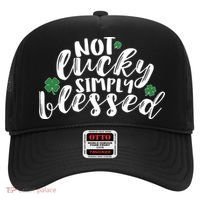 Not Lucky Simply Blessed Hat thumb 0