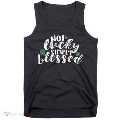 Not Lucky Simply Blessed Tank Top