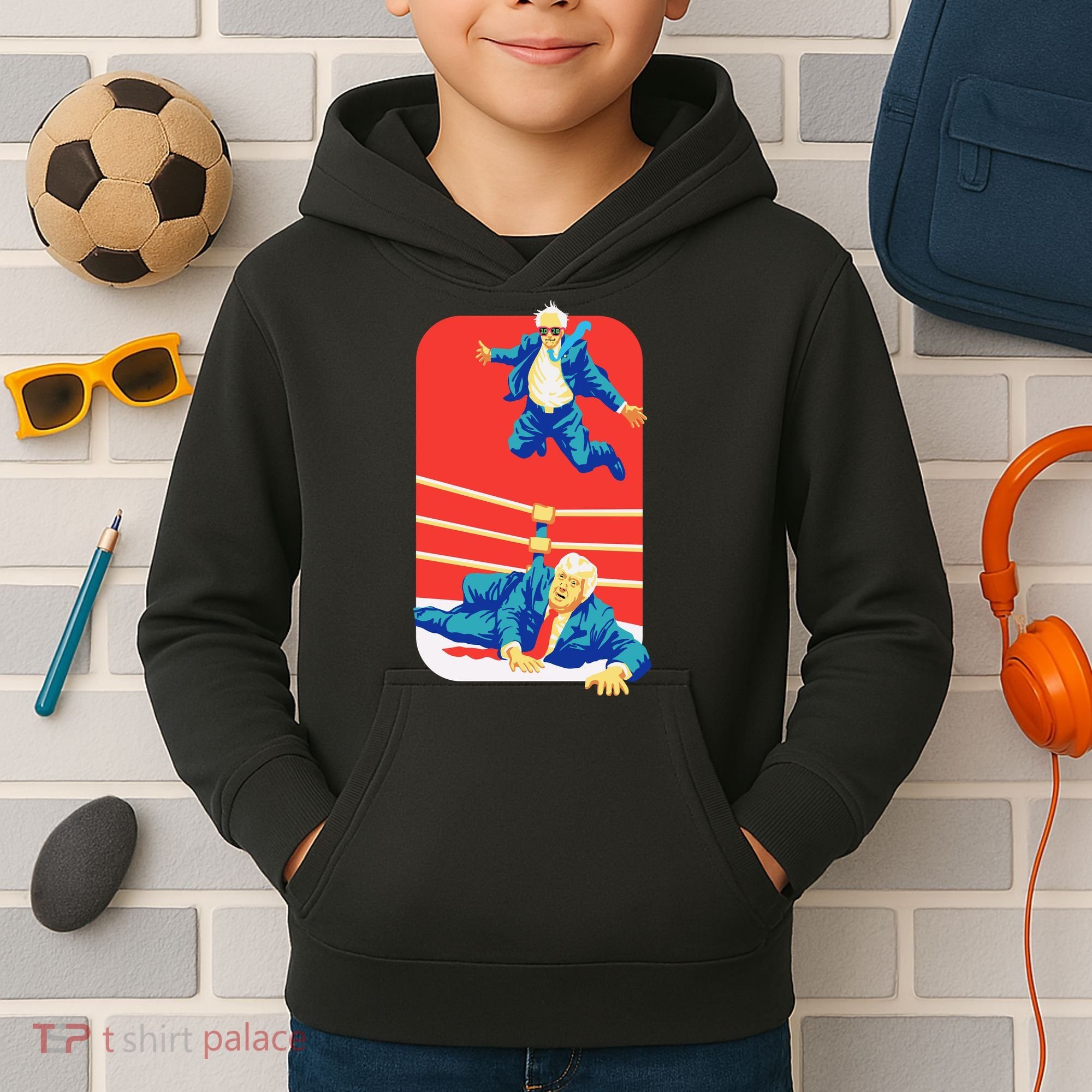 Not Me Us Bernie Sanders Kids Hoodie