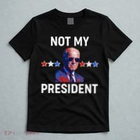 Not My President Anti Biden Pro Trump 2020 Election T-Shirt thumb 5