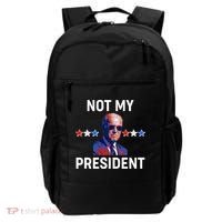 Not My President Anti Biden Pro Trump 2020 Election Backpack thumb 0