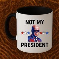 Not My President Anti Biden Pro Trump 2020 Election Coffee Mug thumb 2
