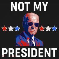 Not My President Anti Biden Pro Trump 2020 Election Women's Hoodie thumb 2