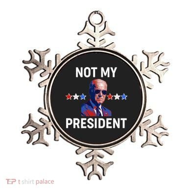 Not My President Anti Biden Pro Trump 2020 Election Ornament