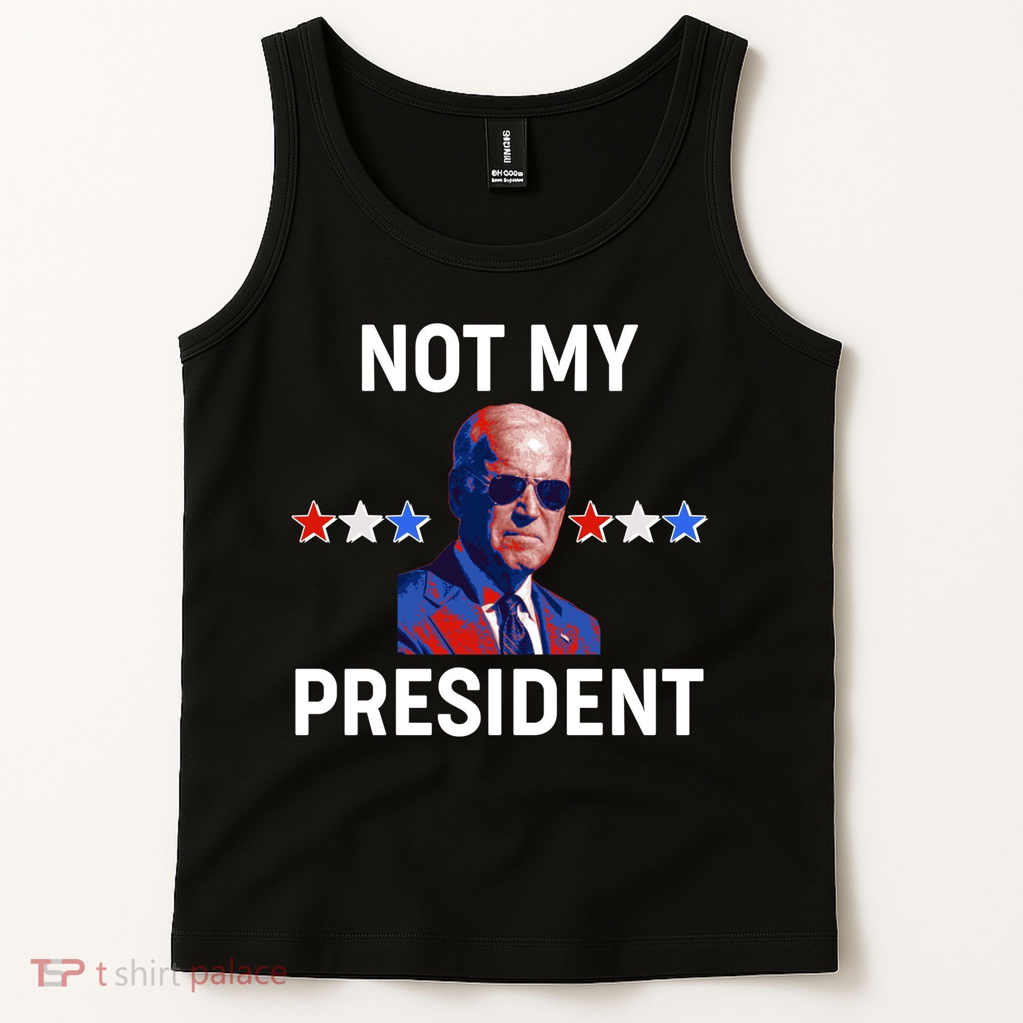 Not My President Anti Biden Pro Trump 2020 Election Tank Top