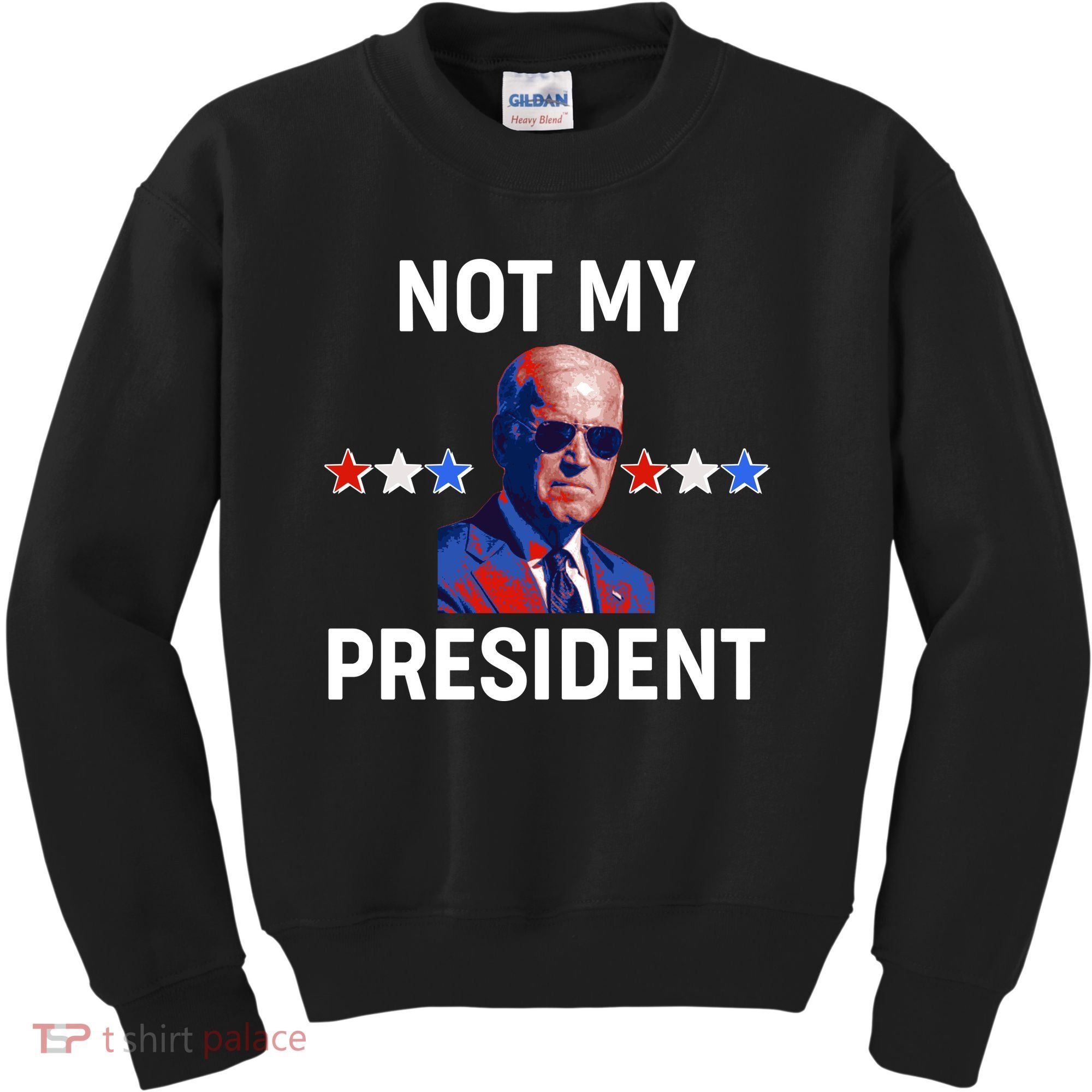 Not My President Anti Biden Pro Trump 2020 Election Kids Sweatshirt