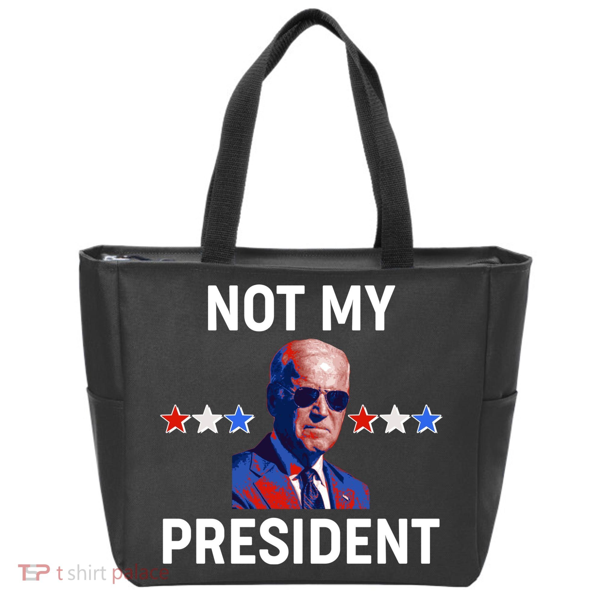 Not My President Anti Biden Pro Trump 2020 Election Tote Bag