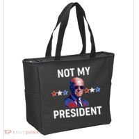 Not My President Anti Biden Pro Trump 2020 Election Tote Bag thumb 2