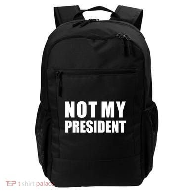 Not My President Classic Logo Backpack
