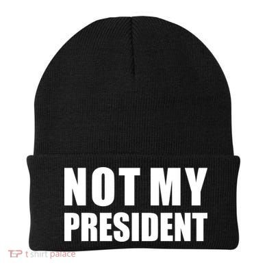 Not My President Classic Logo Beanie