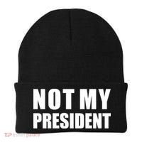 Not My President Classic Logo Beanie thumb 0
