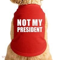 Not My President Classic Logo Doggie Tank thumb 0