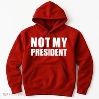 Not My President Classic Logo Hoodie thumb 0
