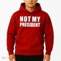 Not My President Classic Logo Hoodie thumb 2