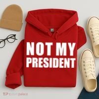 Not My President Classic Logo Hoodie thumb 4