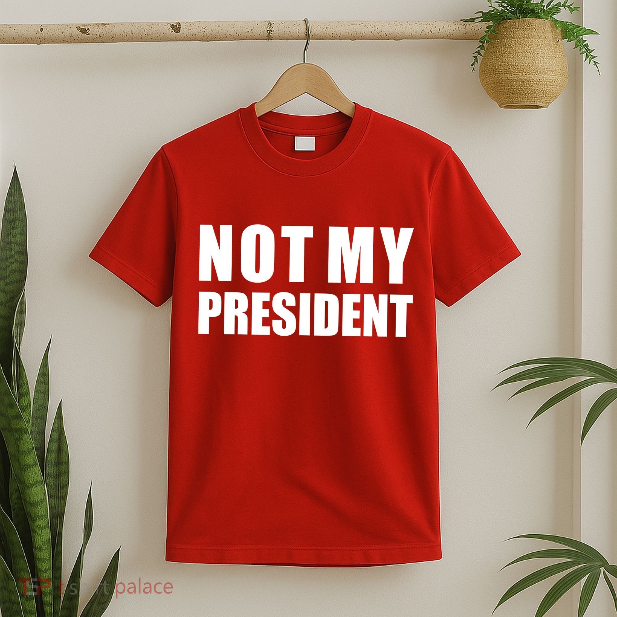 Not My President Classic Logo T-Shirt