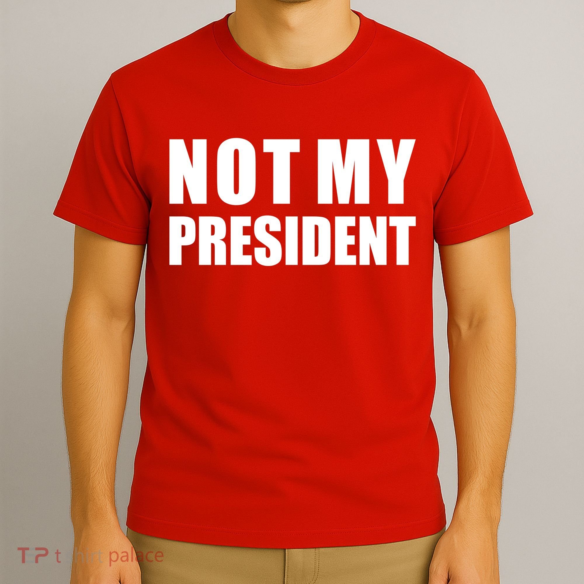Not My President Classic Logo T-Shirt