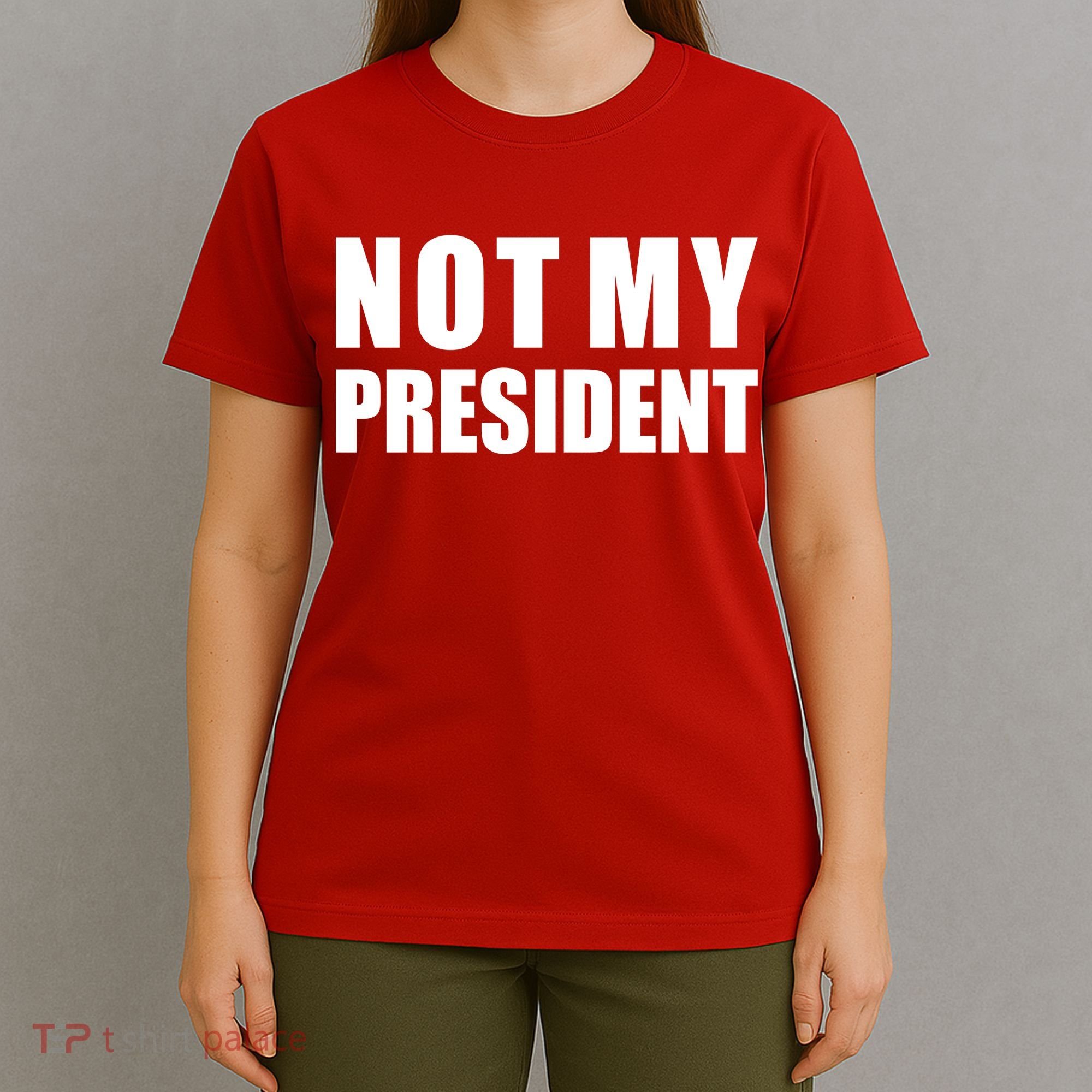 Not My President Classic Logo T-Shirt