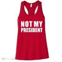 Not My President Classic Logo Women's Tank Top thumb 0