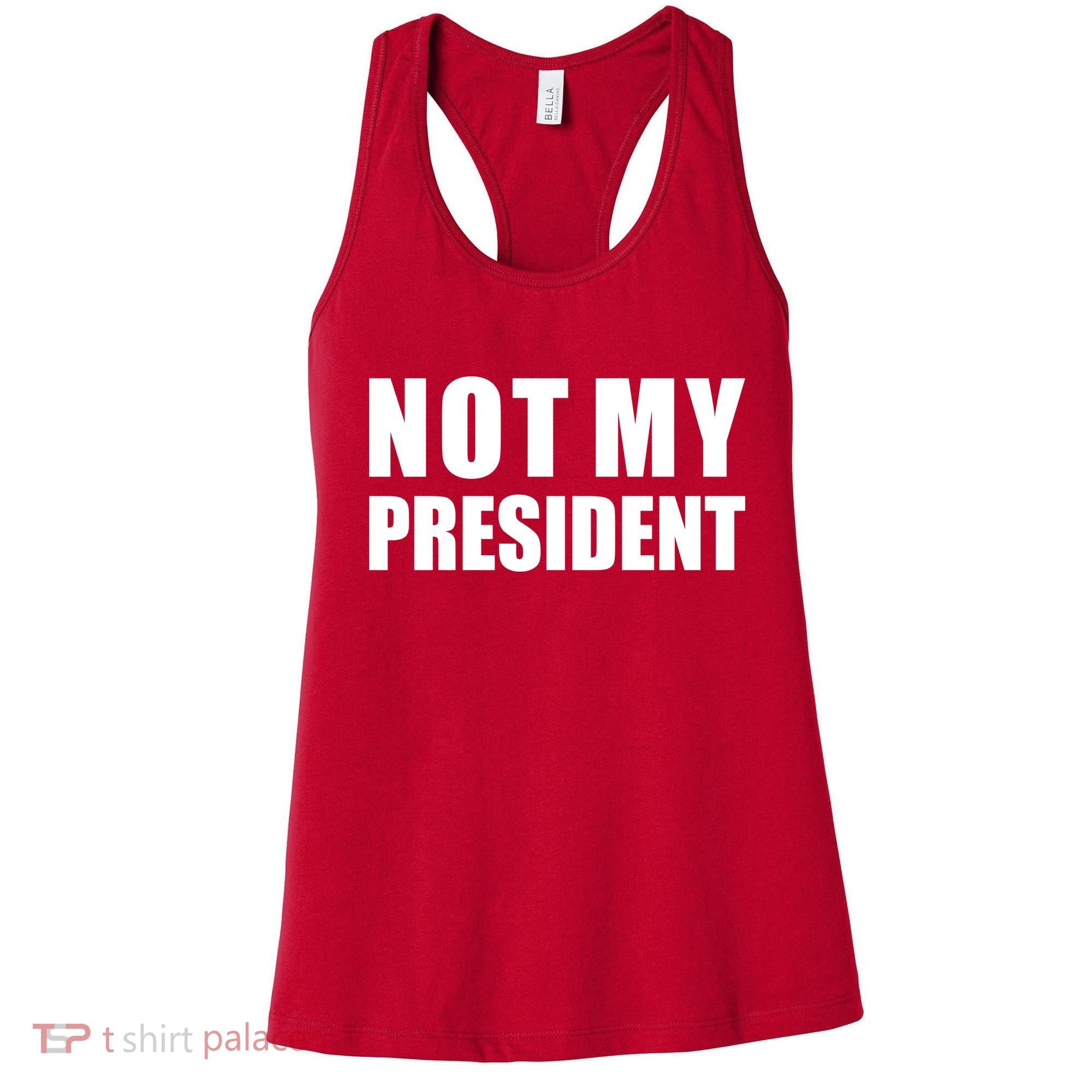 Not My President Classic Logo Women's Tank Top