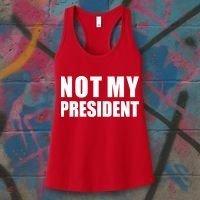 Not My President Classic Logo Women's Tank Top thumb 3