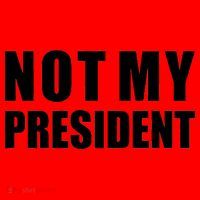 Not My President Classic Logo Santa Hat thumb 1