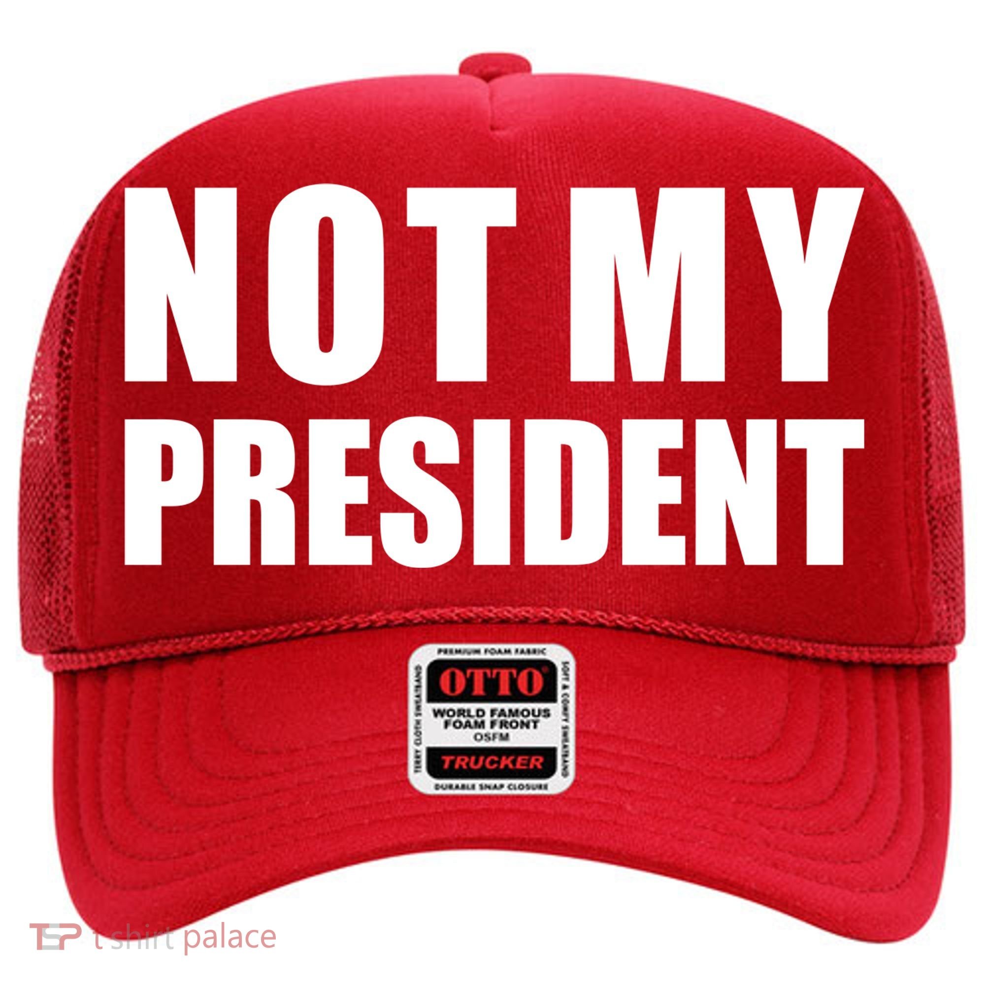 Not My President Classic Logo Hat