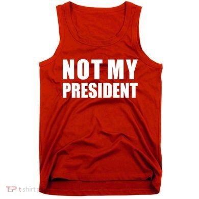 Not My President Classic Logo Tank Top