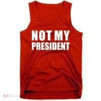 Not My President Classic Logo Tank Top thumb 0