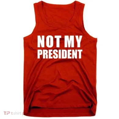 Not My President Classic Logo Tank Top