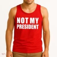 Not My President Classic Logo Tank Top thumb 3
