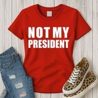 Not My President Classic Logo Women's T-Shirt thumb 3