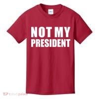 Not My President Classic Logo Kids T-Shirt thumb 0