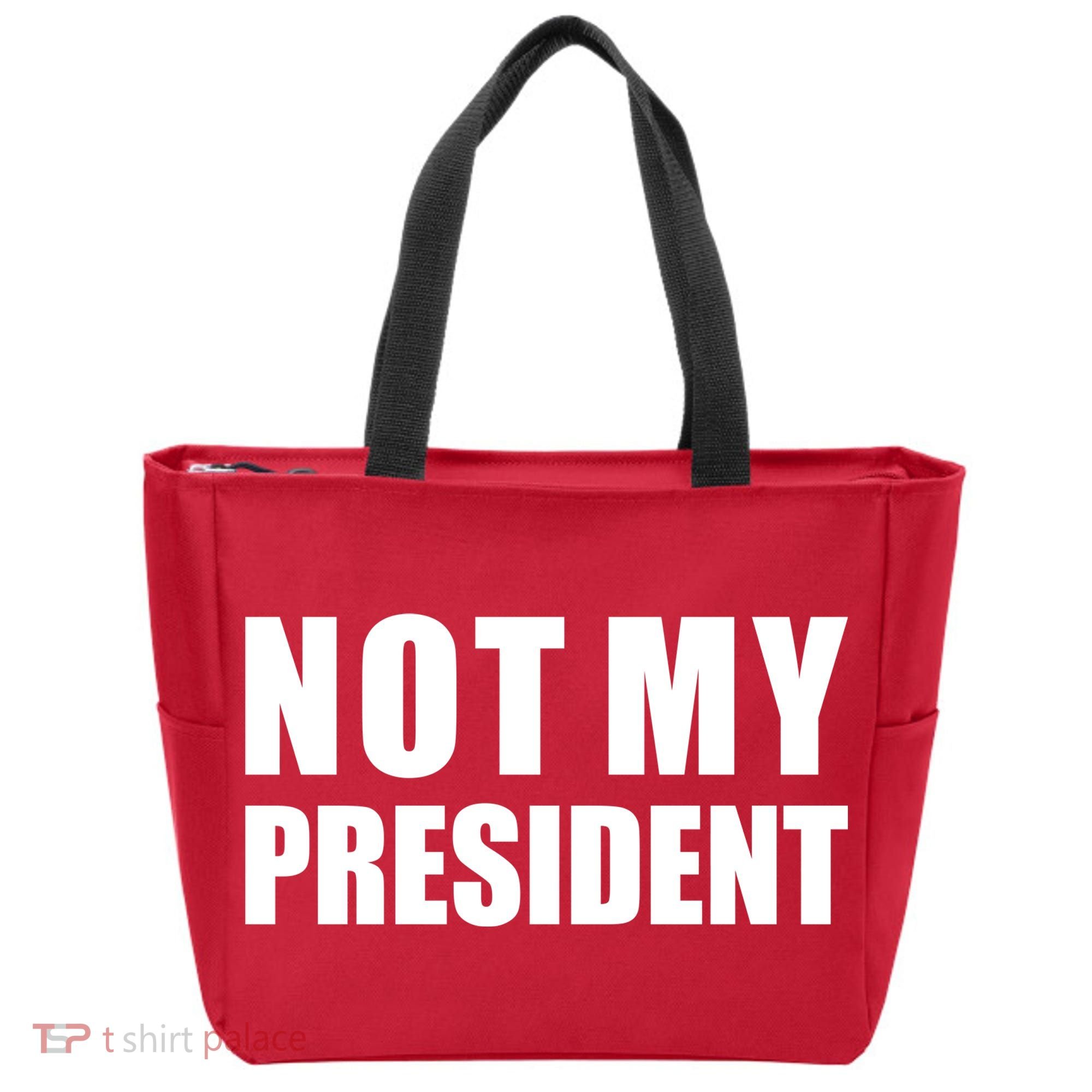 Not My President Classic Logo Tote Bag