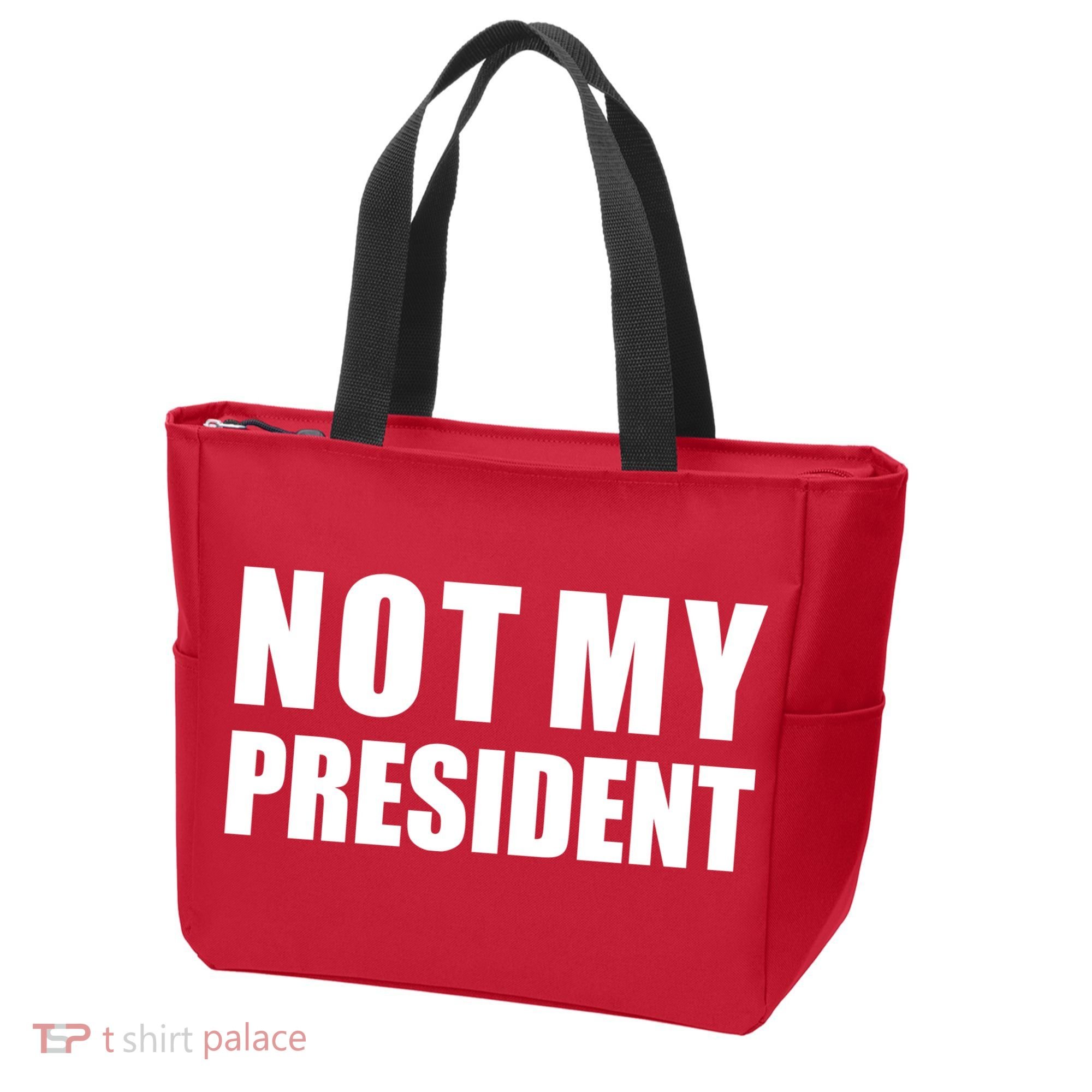 Not My President Classic Logo Tote Bag