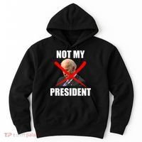 Not My President Trump Anti Biden Hoodie thumb 0
