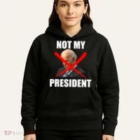 Not My President Trump Anti Biden Hoodie thumb 5