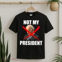 Not My President Trump Anti Biden T-Shirt thumb 2