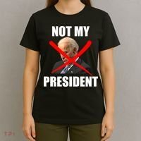 Not My President Trump Anti Biden T-Shirt thumb 4