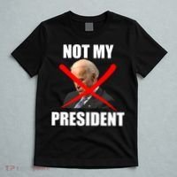 Not My President Trump Anti Biden T-Shirt thumb 5