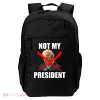 Not My President Trump Anti Biden Backpack thumb 0