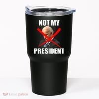 Not My President Trump Anti Biden Tumbler thumb 0