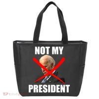 Not My President Trump Anti Biden Tote Bag thumb 0
