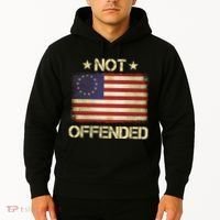 Not Offended Betsy Ross Flag Hoodie thumb 2