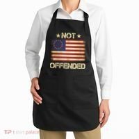 Not Offended Betsy Ross Flag Apron thumb 2