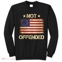 Not Offended Betsy Ross Flag Sweatshirt thumb 0