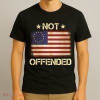 Not Offended Betsy Ross Flag T-Shirt thumb 3
