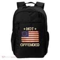 Not Offended Betsy Ross Flag Backpack thumb 0