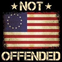 Not Offended Betsy Ross Flag Button thumb 1