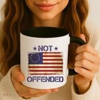 Not Offended Betsy Ross Flag Coffee Mug thumb 3